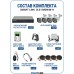 Готовый комплект видеонаблюдения 5Мп, уличный, на 4 камеры, с жёстким диском 500Gb, с распознаванием лиц и автомобилей, с удалённым просмотром - для дома/дачи/бизнеса. Smart Link SLE-5M5N4B-H.